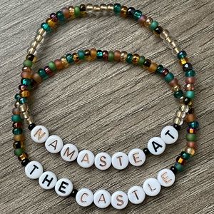 Namaste At The Castle Disney World Inspired Bracelets